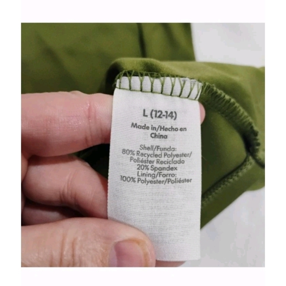 No Boundaries Olive Green Tank Top - Picture 3 of 7